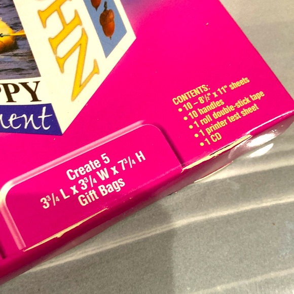 3M Personalized Gift Bag Kit with CD for Inkjet Printers - Picture 5 of 8